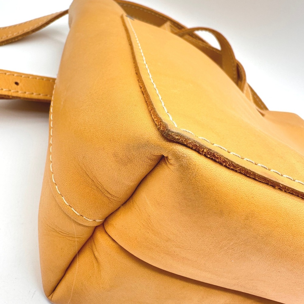 Portland Leather Goods Sunflower Leather Mini Crossbody Tote Bag Handbag - Picture 15 of 16